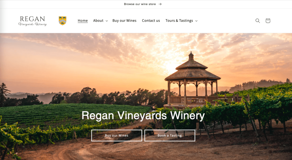Vineyard in Santa Cruz
